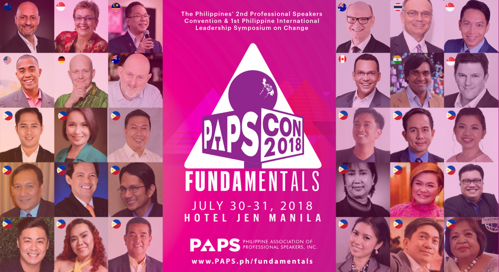 FUNDAMENTALS 2nd Philippine Professional Speakers Convention 2018